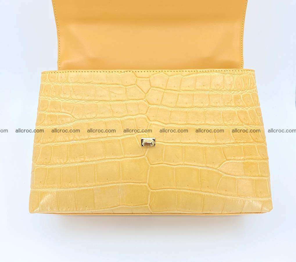 Crocodile skin women's handbag 1323 Foto 15