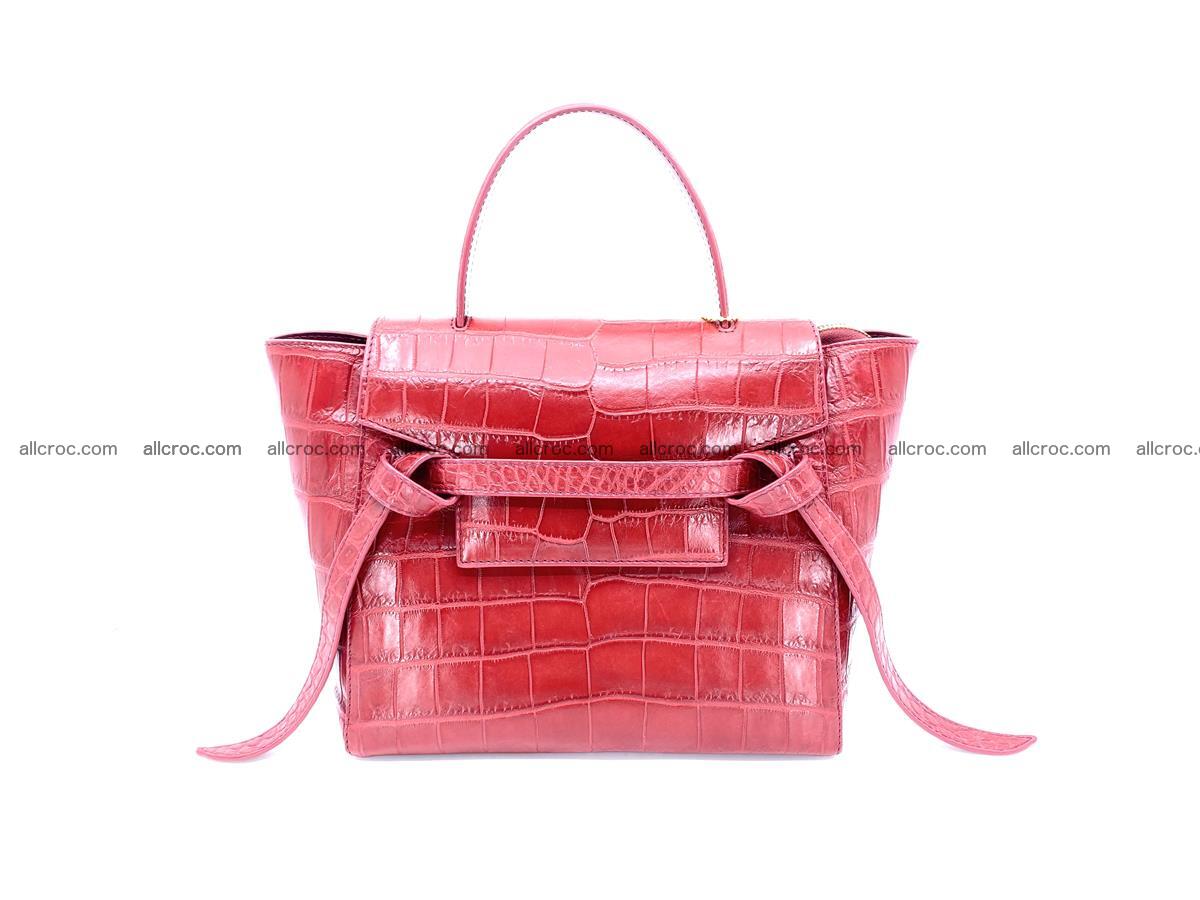 Crocodile skin women's handbag 1324 Foto 0