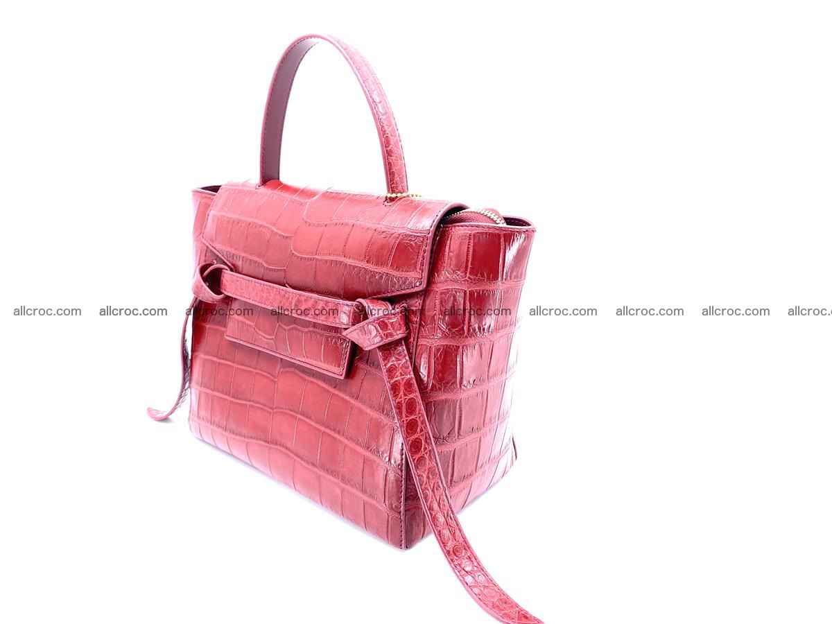 Crocodile skin women's handbag 1324 Foto 2