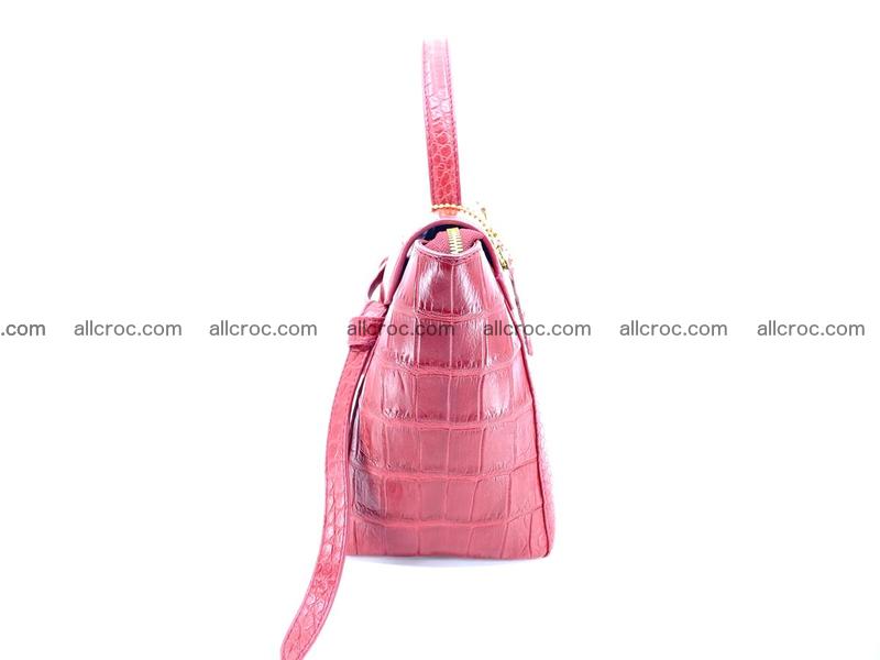 Crocodile skin women's handbag 1324