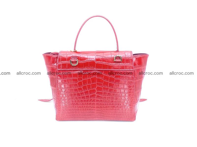Crocodile skin women's handbag 1324