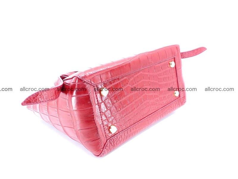 Crocodile skin women's handbag 1324