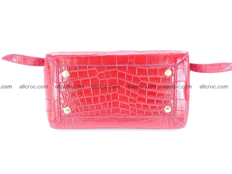 Crocodile skin women's handbag 1324