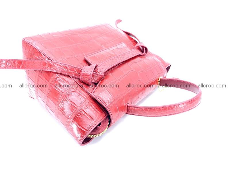 Crocodile skin women's handbag 1324