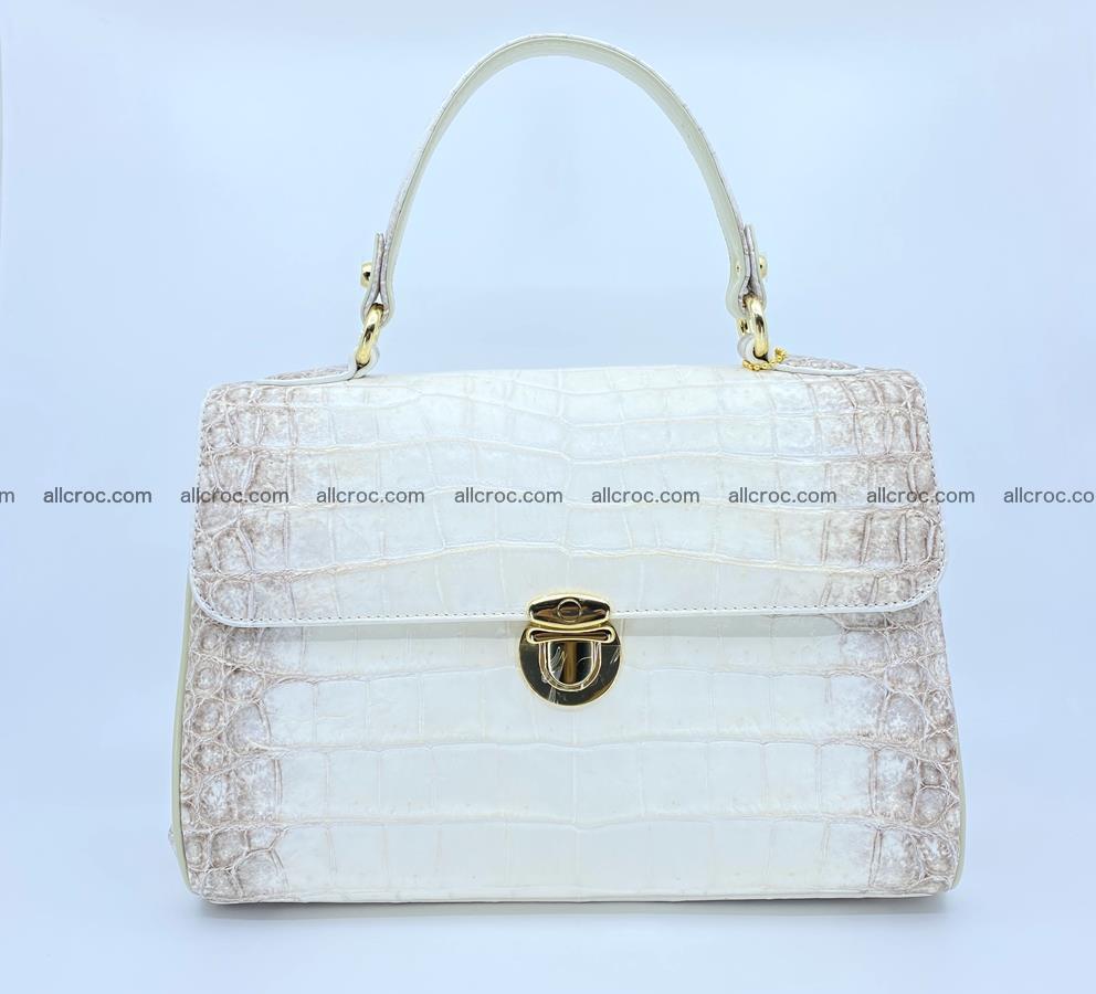 Crocodile skin women's handbag 1330 Foto 0