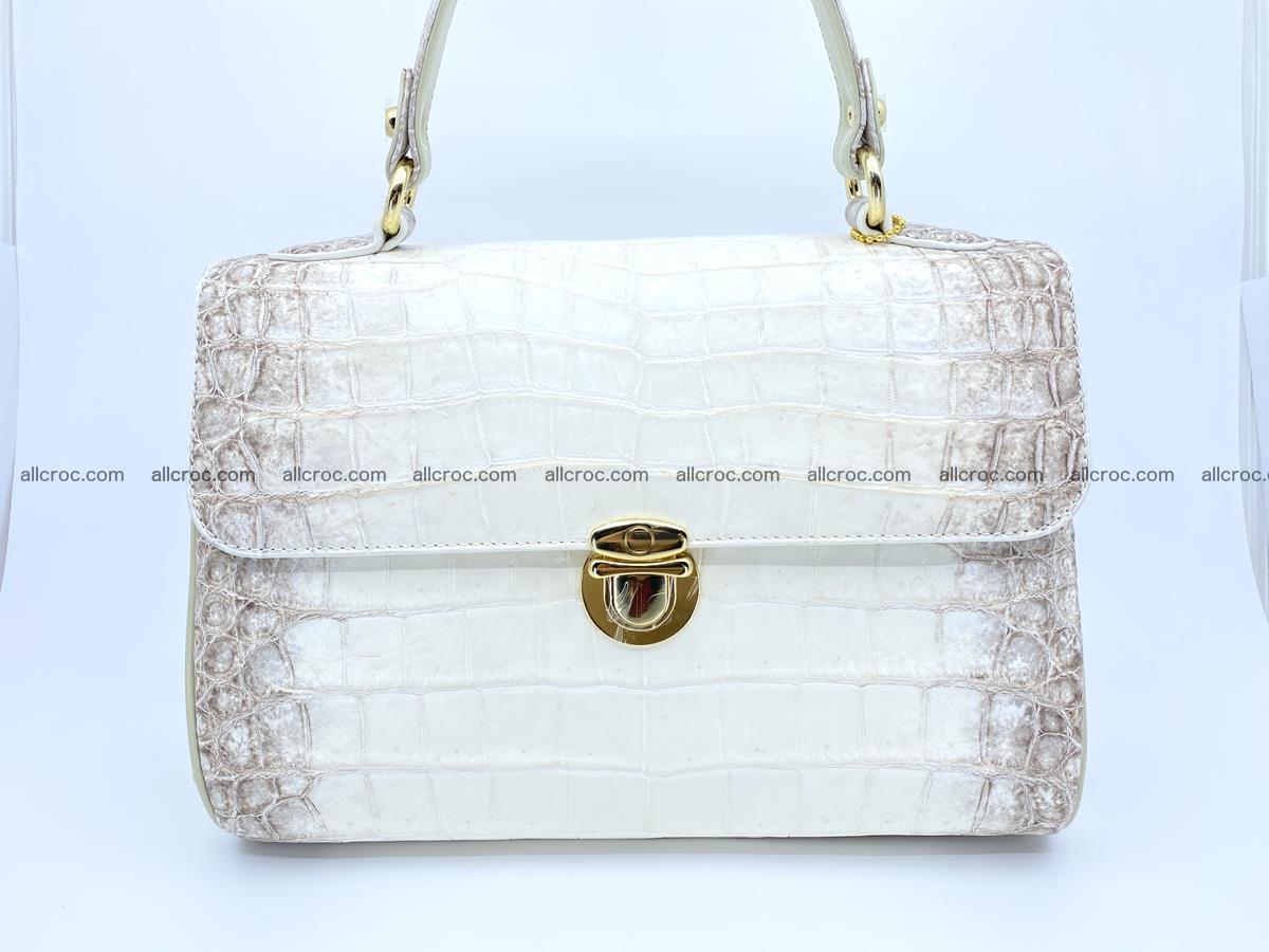 Crocodile skin women's handbag 1330 Foto 1