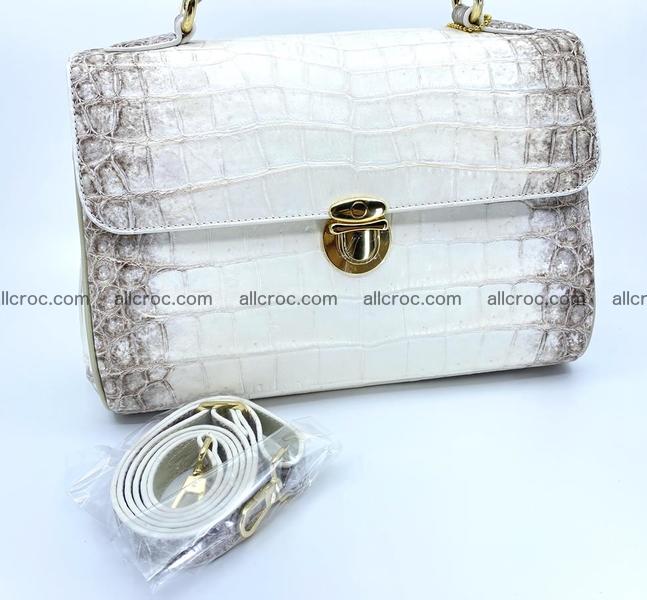 Crocodile skin women's handbag 1330