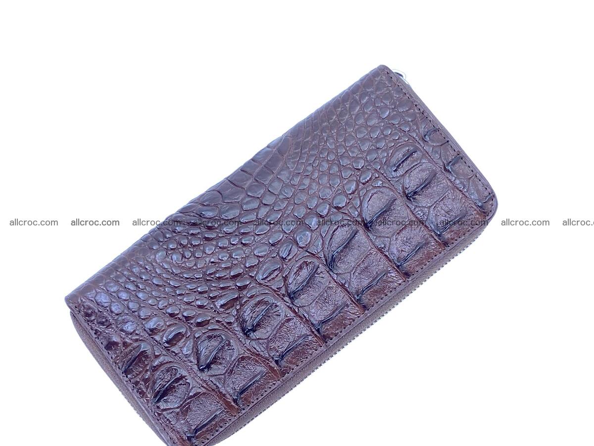 Crocodile skin zip wallet 2264 Foto 2