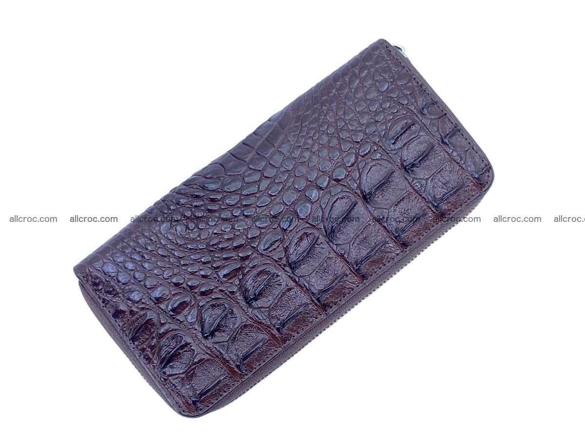 Crocodile skin zip wallet 2264 Foto 0