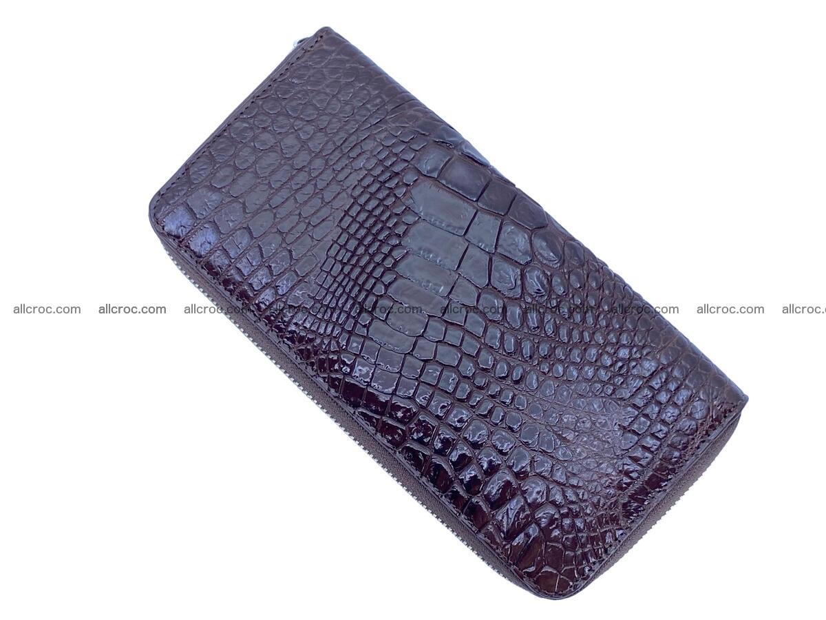 Crocodile skin zip wallet 2264 Foto 1