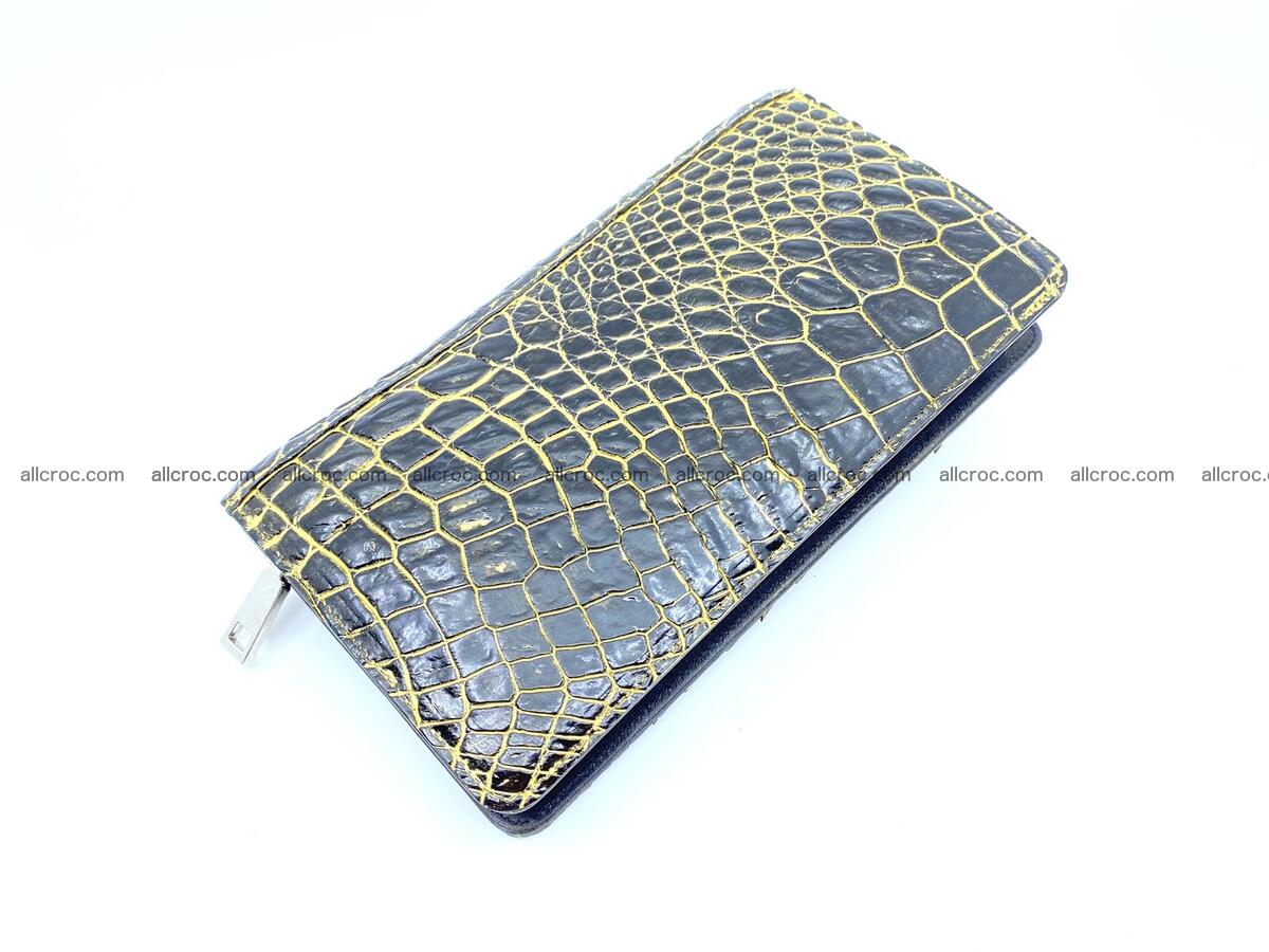 Crocodile skin zip wallet 1301 Foto 1
