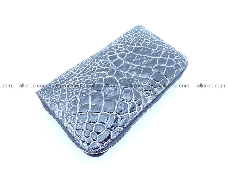 Crocodile skin zip wallet 1299