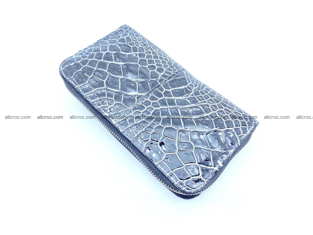 Crocodile skin zip wallet 1299 Foto 2