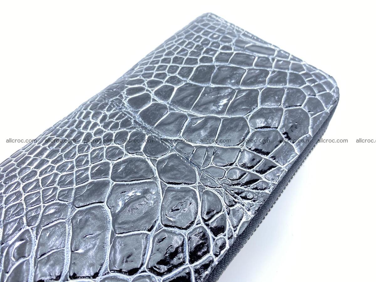 Crocodile skin zip wallet 1299 Foto 4