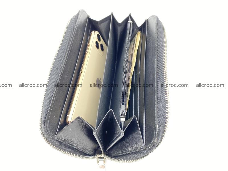 Crocodile skin zip wallet 1299