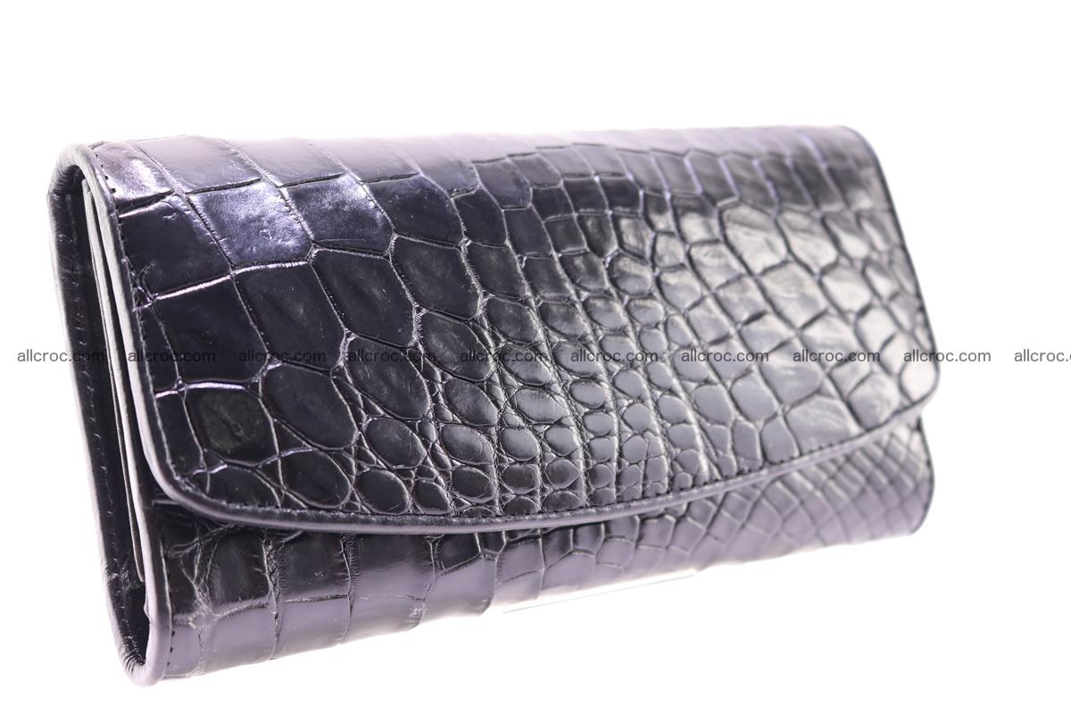 Crocodile trifold wallet for women 278 Foto 3