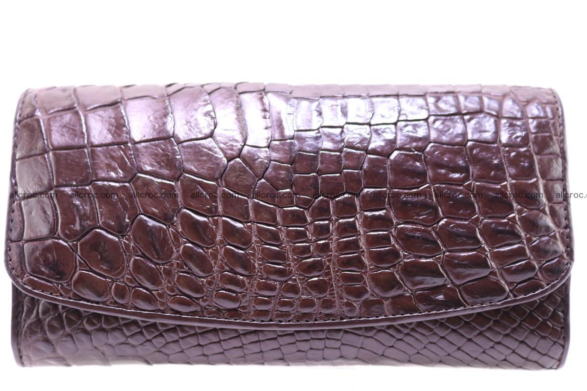 Crocodile trifold wallet for women 279 Foto 0