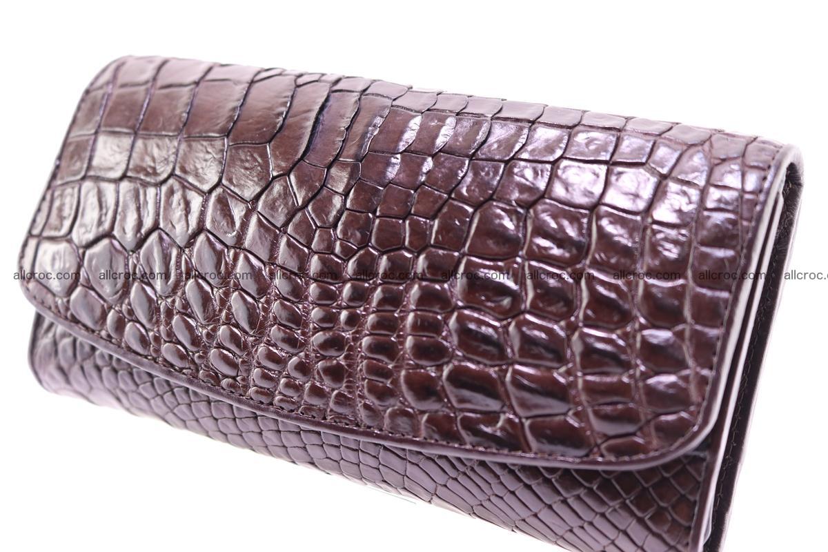 Crocodile trifold wallet for women 279 Foto 2