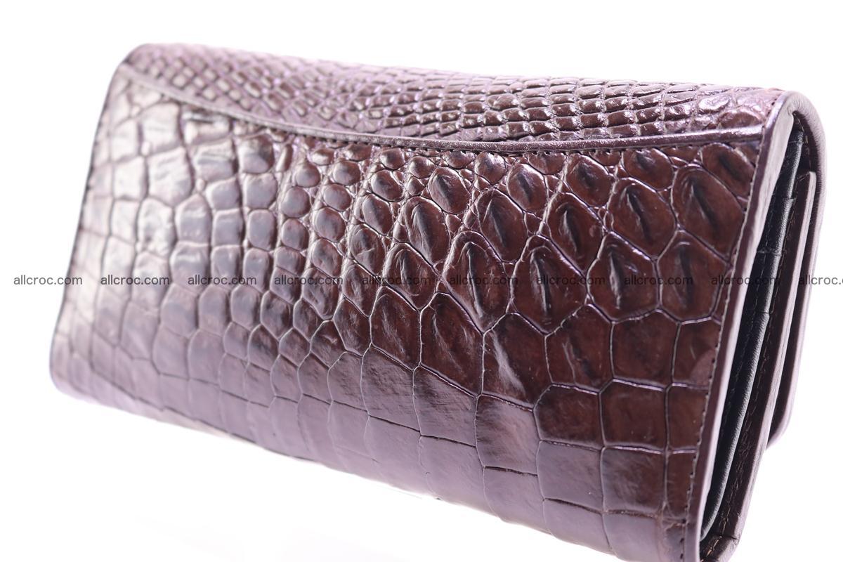Crocodile trifold wallet for women 279 Foto 7