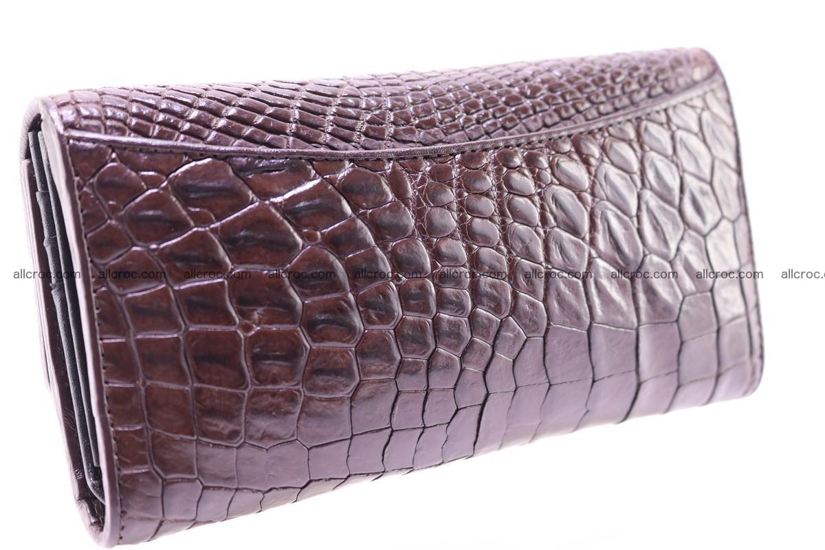 Crocodile trifold wallet for women 279 Foto 6