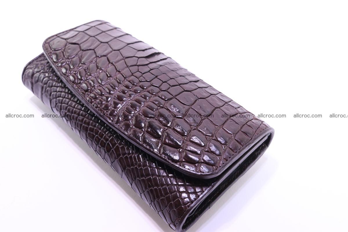 Crocodile trifold wallet for women 279 Foto 5