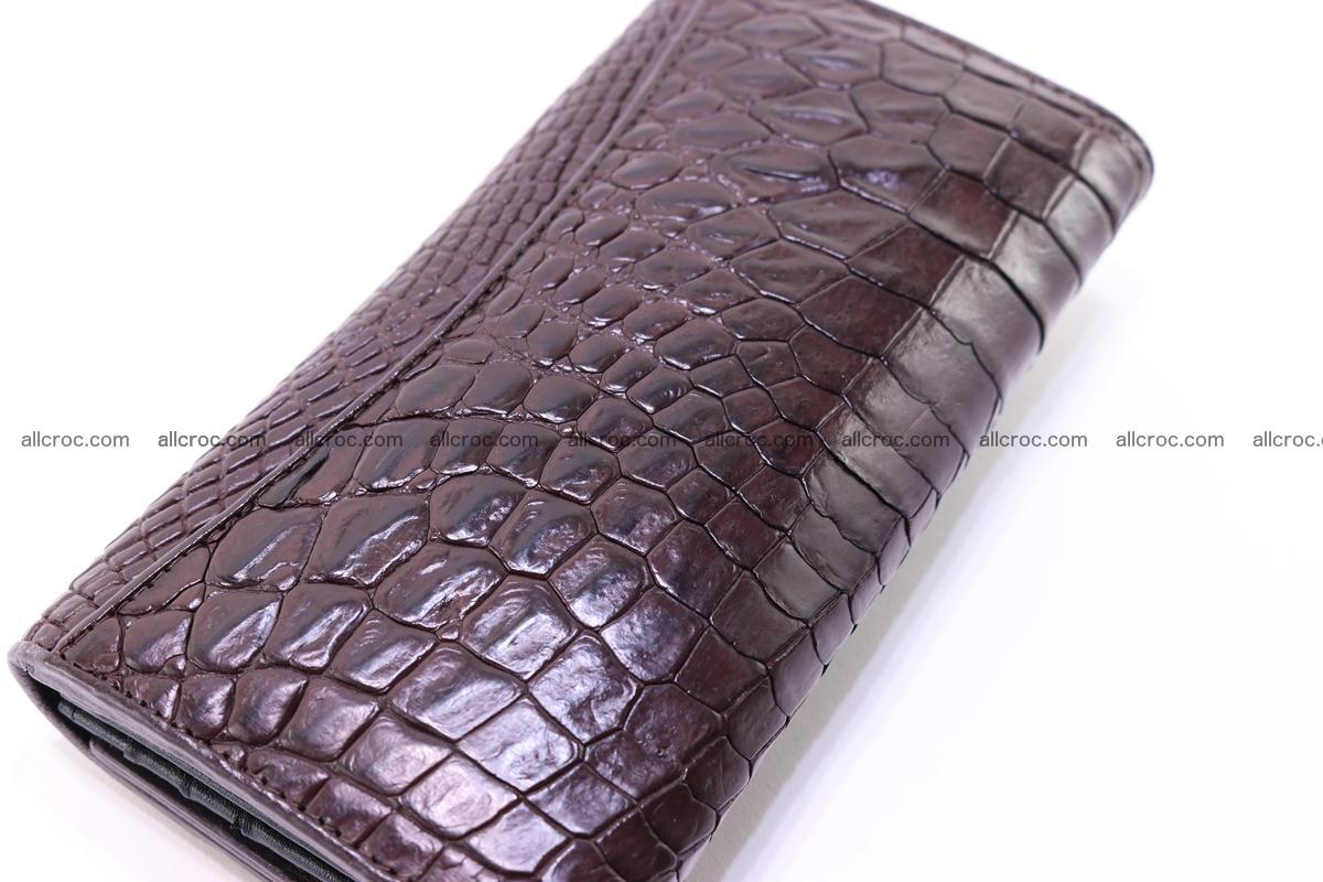 Crocodile trifold wallet for women 279 Foto 10