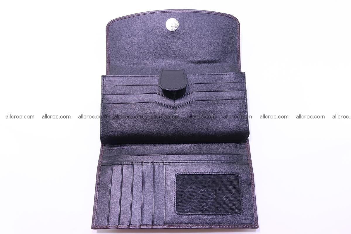 Crocodile trifold wallet for women 279 Foto 15