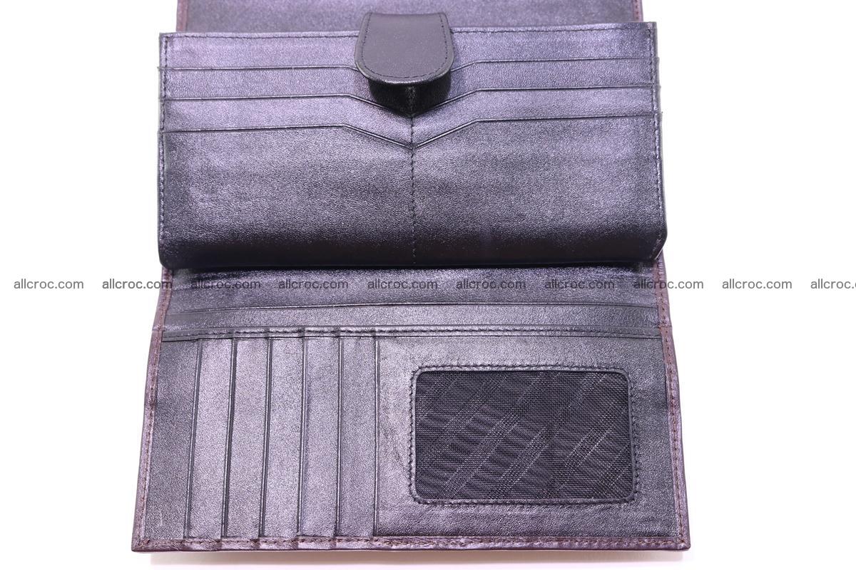 Crocodile trifold wallet for women 279 Foto 16