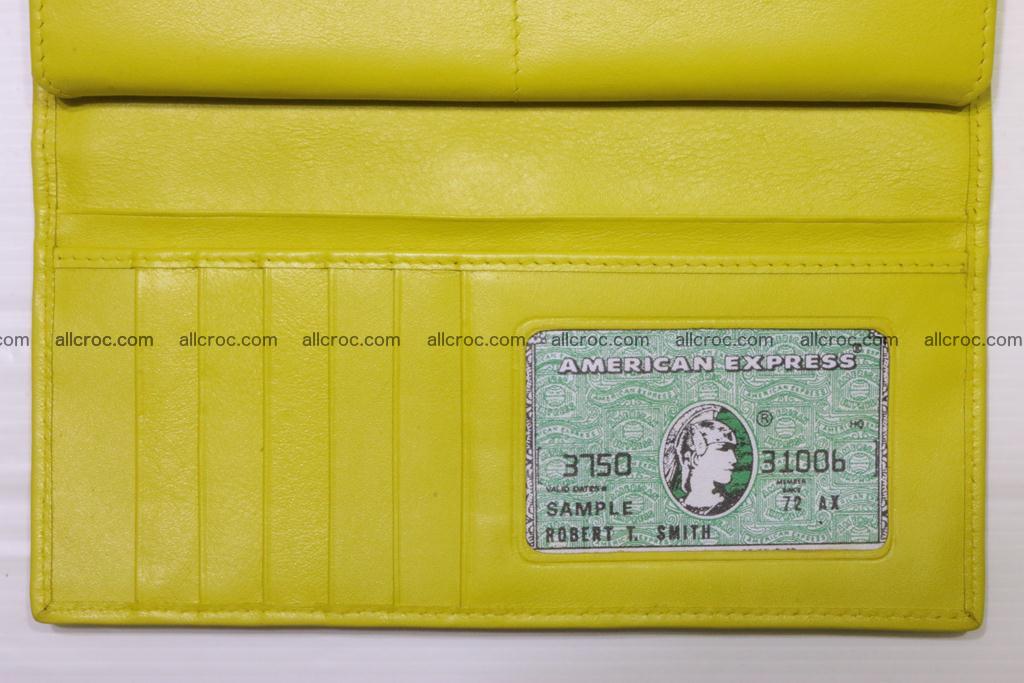 Crocodile wallet for women 298 Foto 13