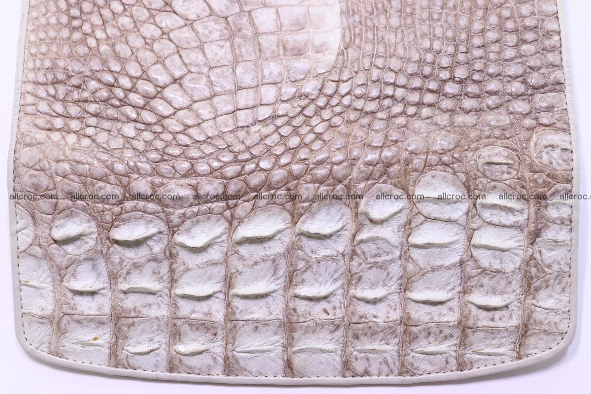 Crocodile wallet for women trifold 280 Foto 7