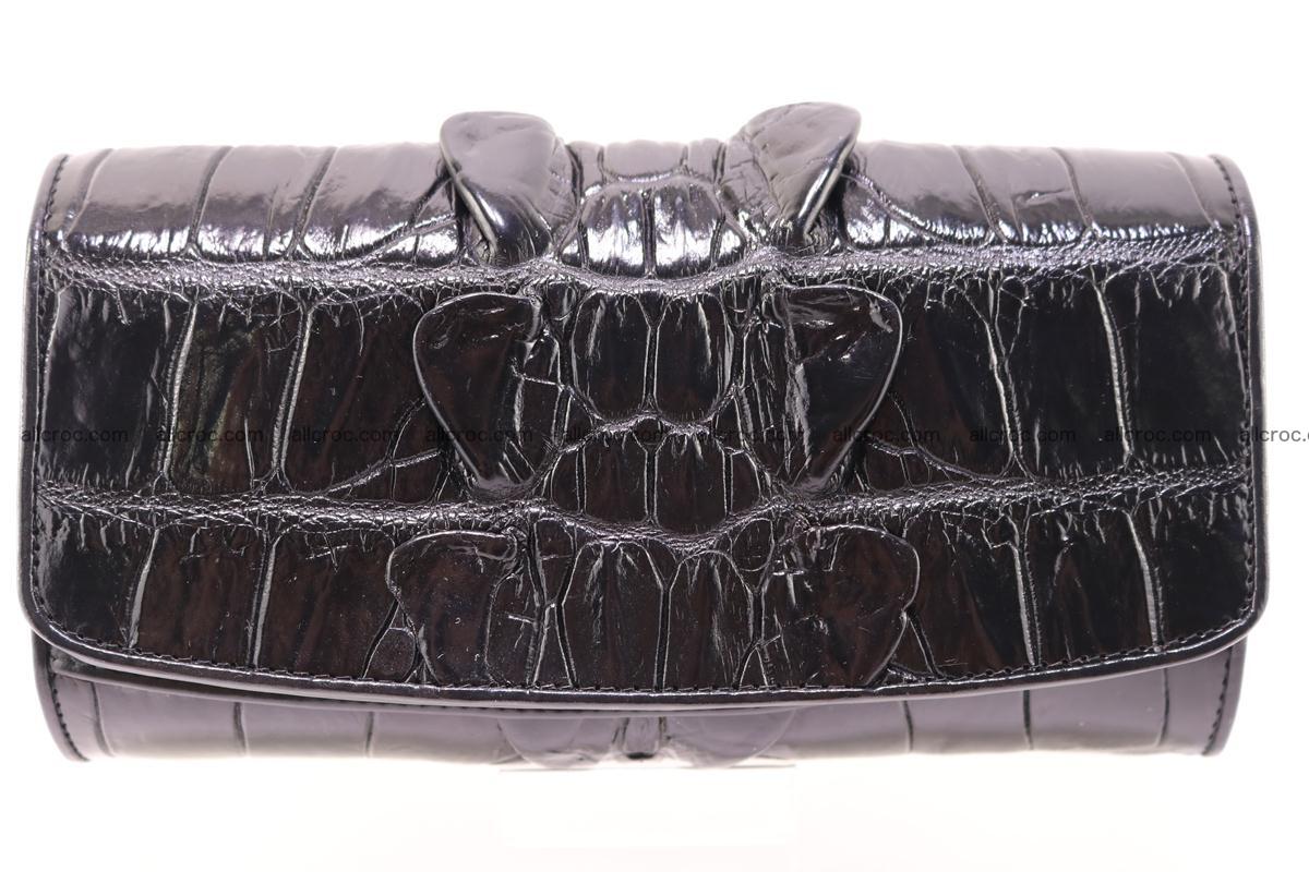 Crocodile wallet for women trifold 281 Foto 0