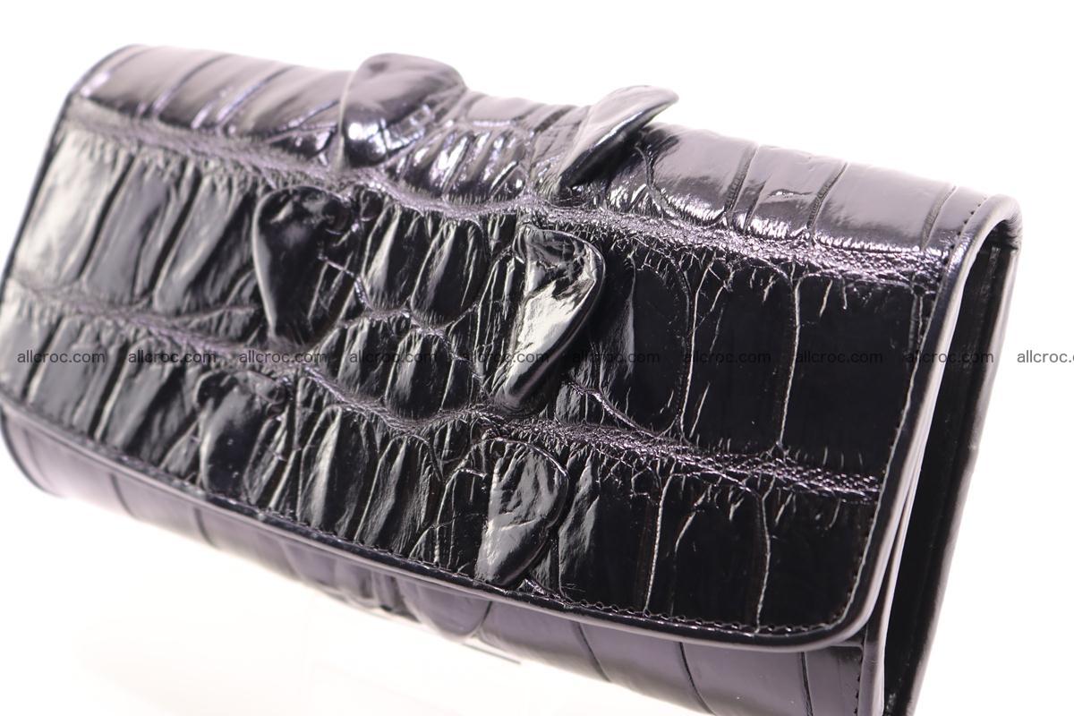 Crocodile wallet for women trifold 281 Foto 3