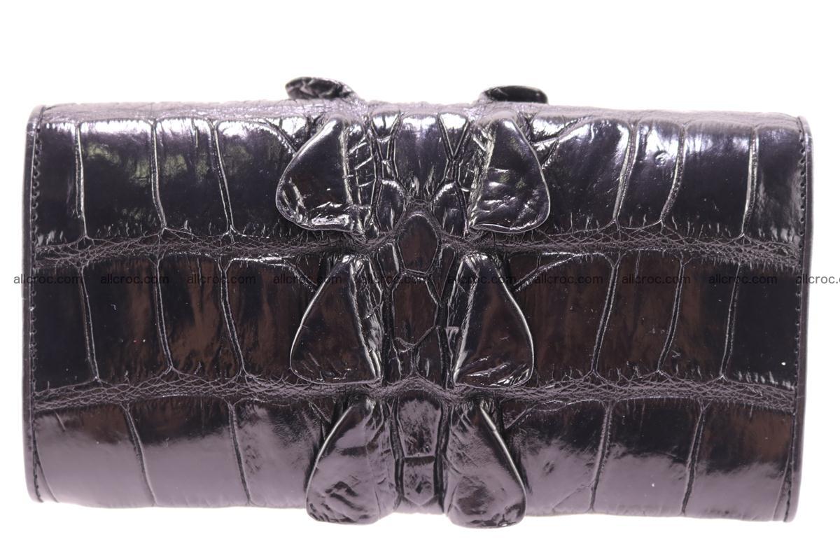 Crocodile wallet for women trifold 281 Foto 1