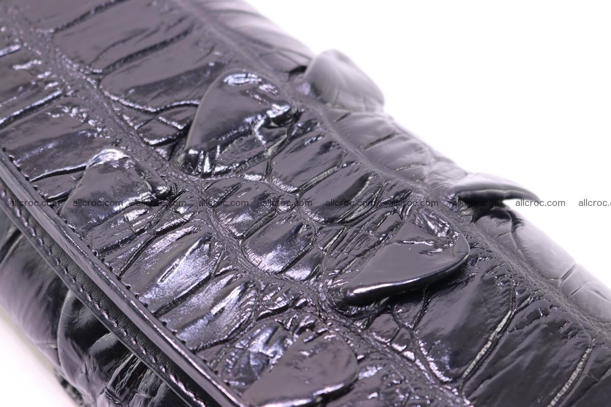 Crocodile wallet for women trifold 281 Foto 9
