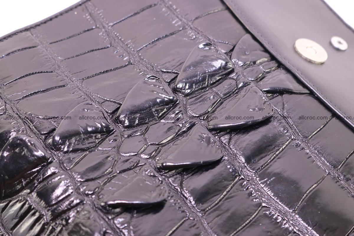 Crocodile wallet for women trifold 281 Foto 14