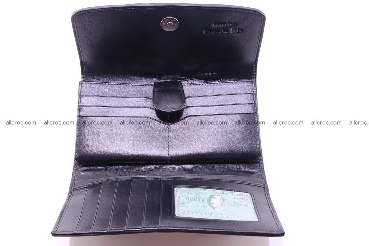 Crocodile wallet for women trifold 281 Foto 18