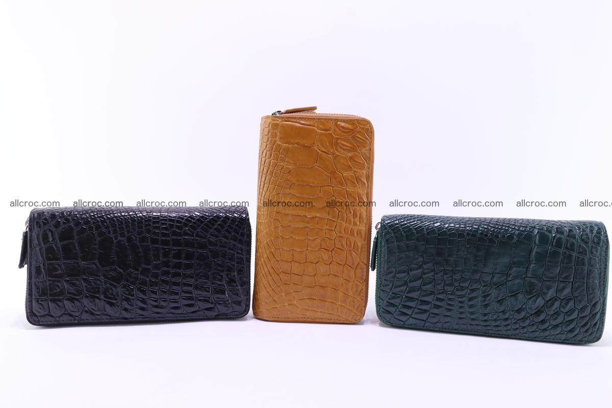 Crocodile wallet with 2 zips 313 Foto 19