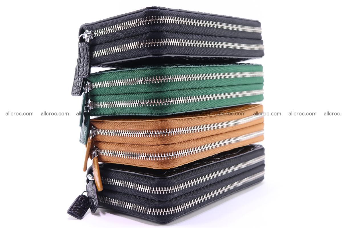 Crocodile wallet with 2 zips 315 Foto 21