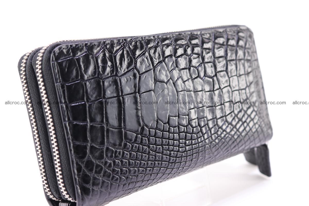 Crocodile wallet with 2 zips 313 Foto 1
