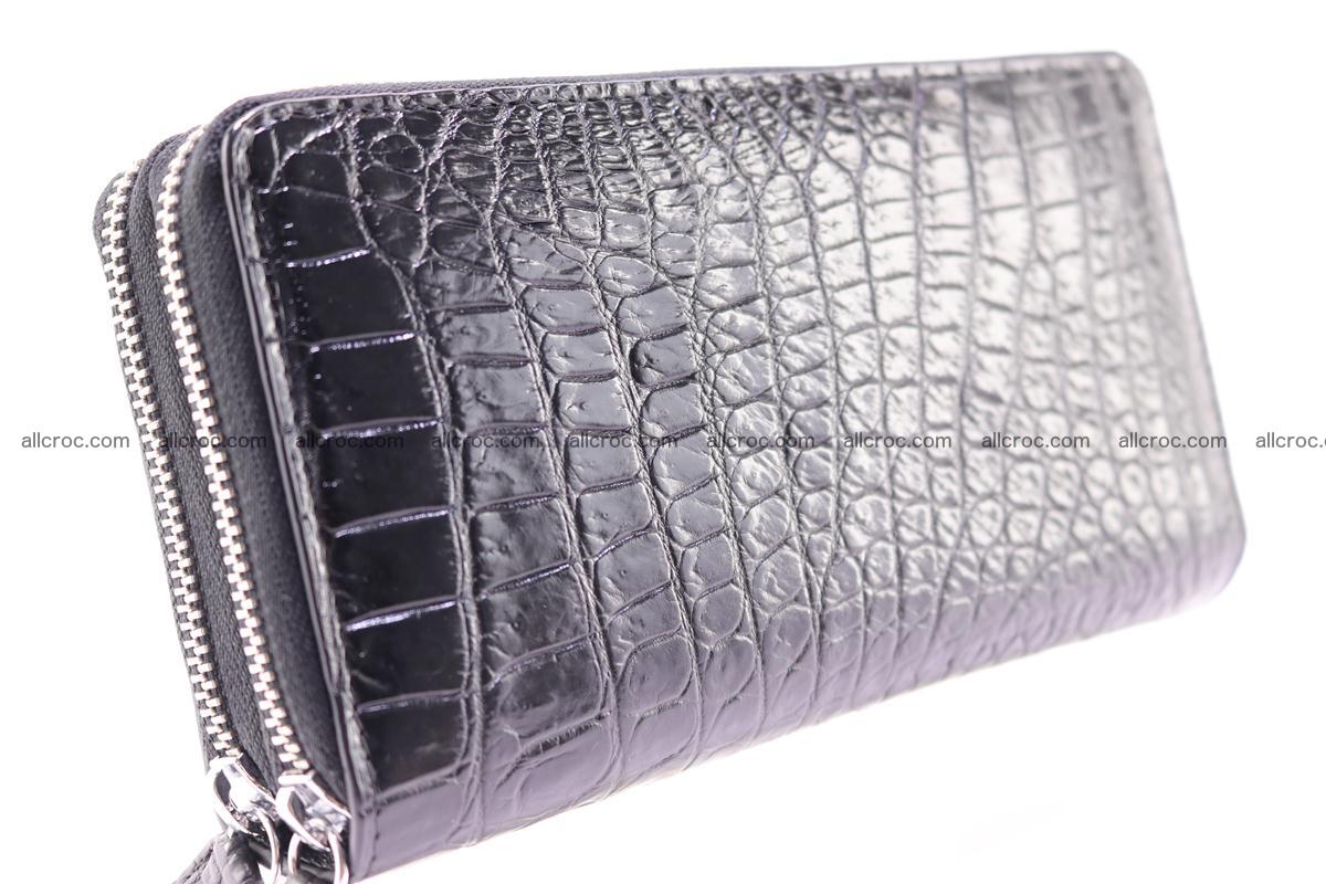 Crocodile wallet with 2 zips 313 Foto 10