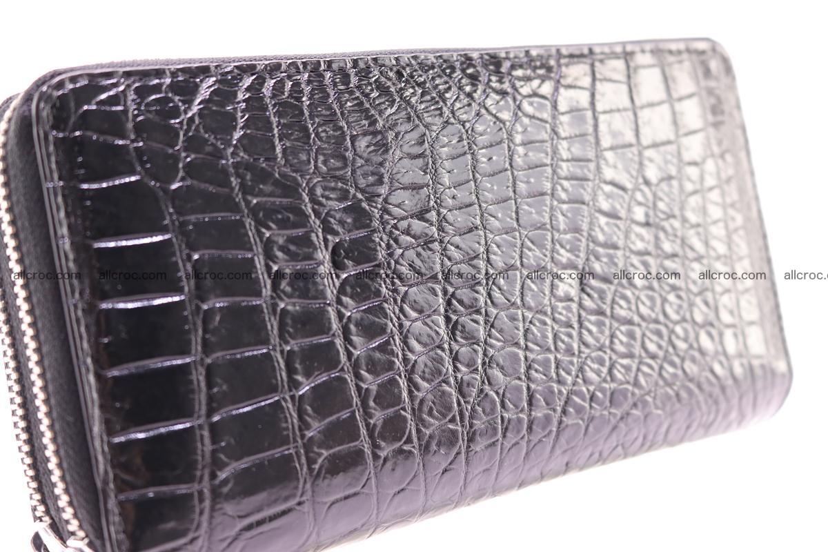 Crocodile wallet with 2 zips 313 Foto 11