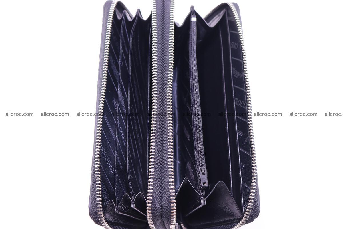 Crocodile wallet with 2 zips 316 Foto 9