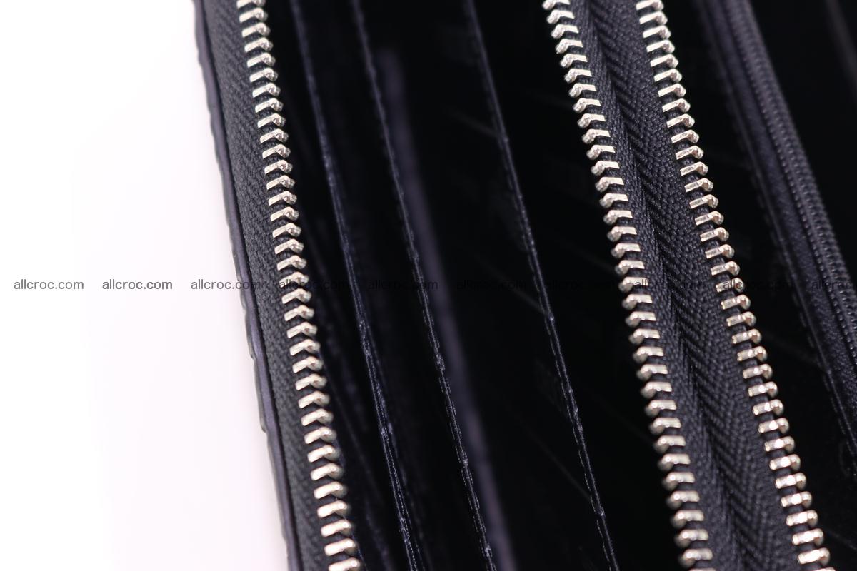 Crocodile wallet with 2 zips 316 Foto 10