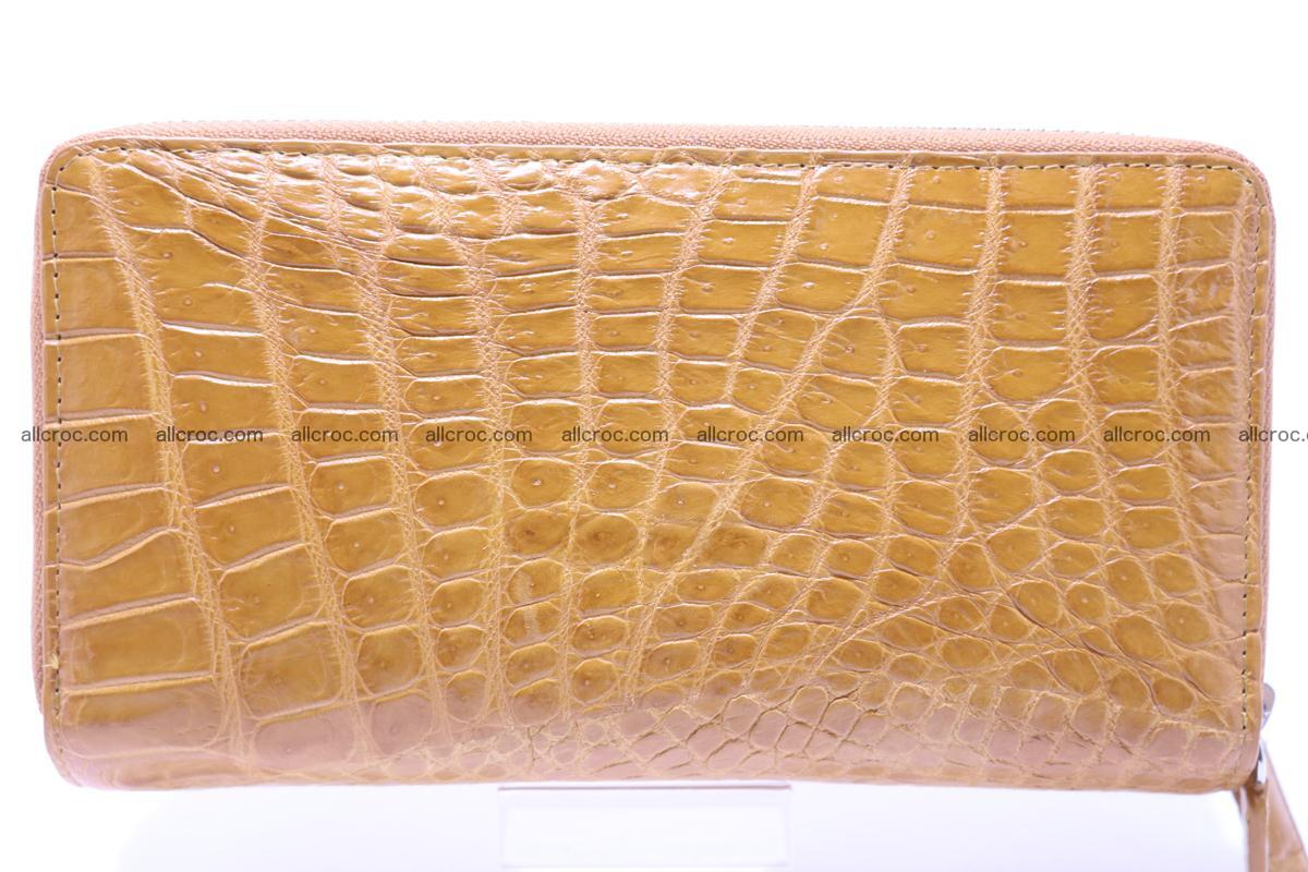 Crocodile wallet with 2 zips 314 Foto 2