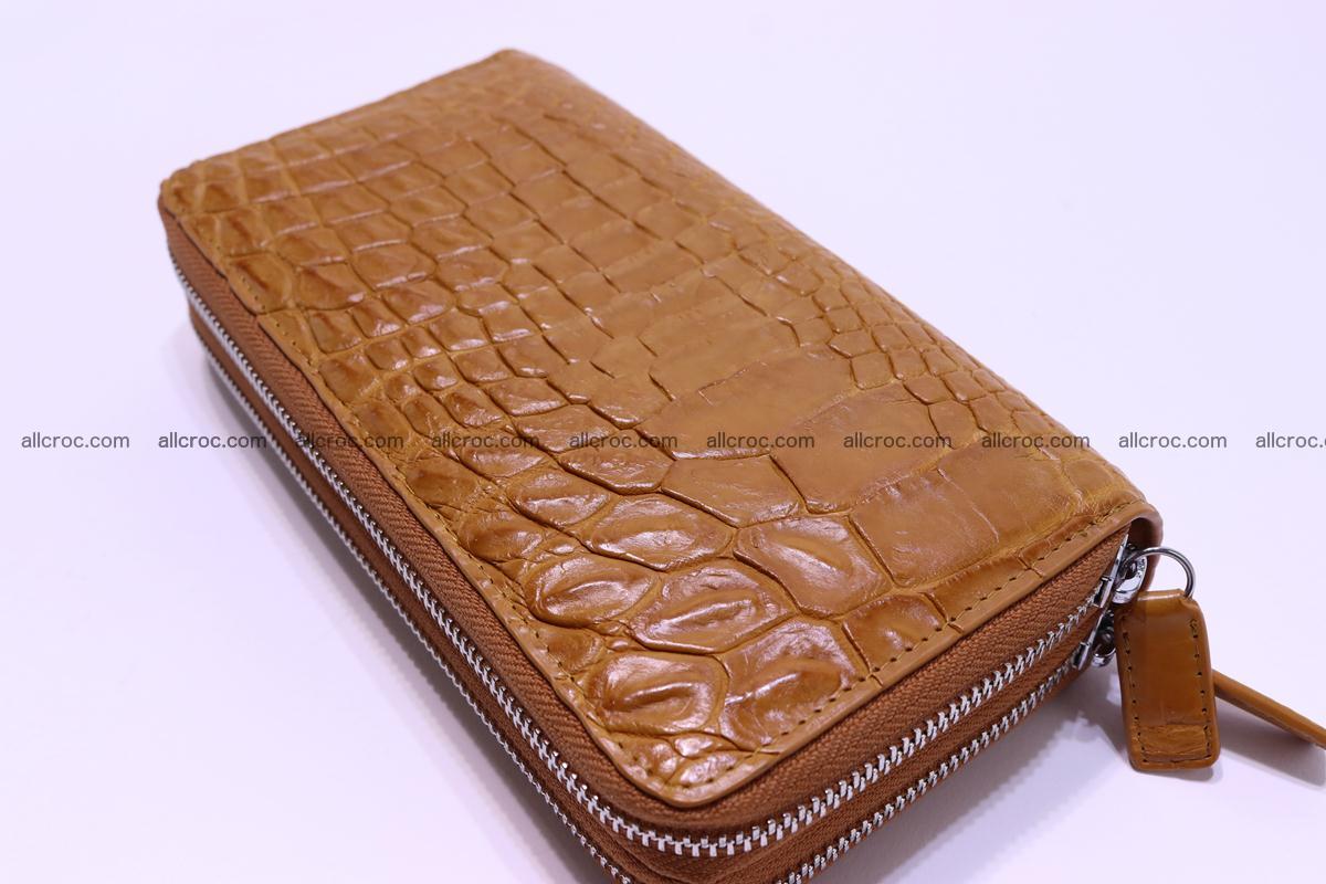 Crocodile wallet with 2 zips 314 Foto 3