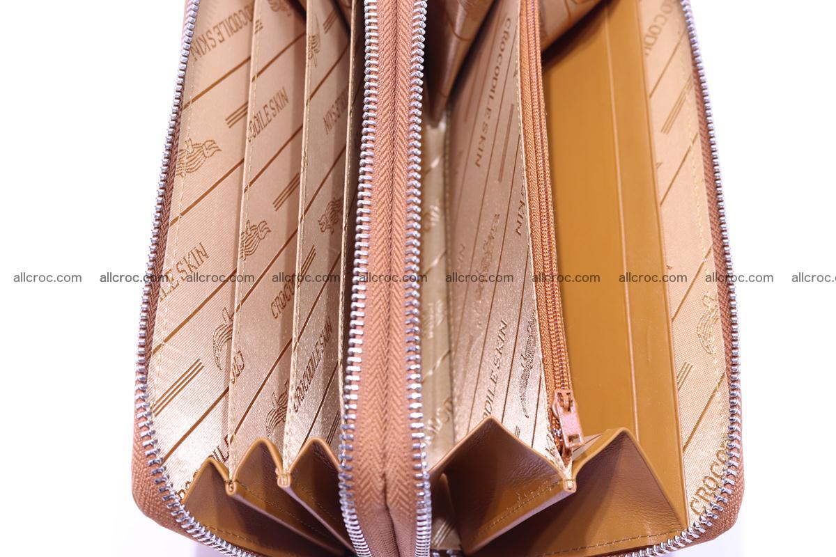 Crocodile wallet with 2 zips 314 Foto 12