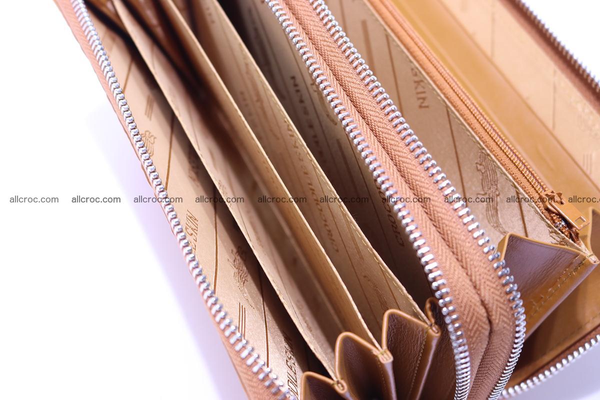 Crocodile wallet with 2 zips 314 Foto 13