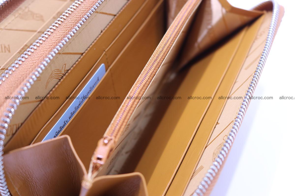 Crocodile wallet with 2 zips 314 Foto 11