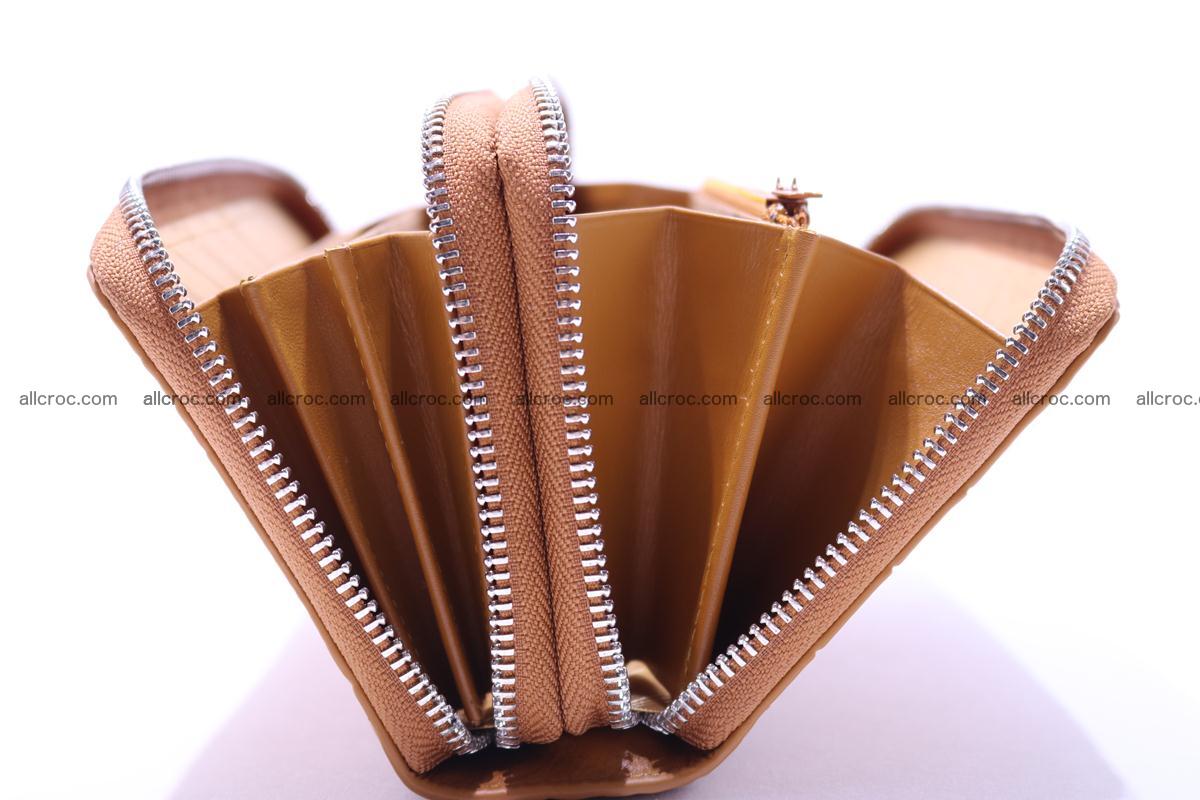 Crocodile wallet with 2 zips 314 Foto 10