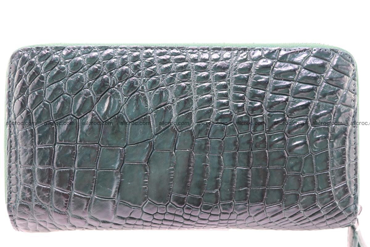 Crocodile wallet with 2 zips 315 Foto 4